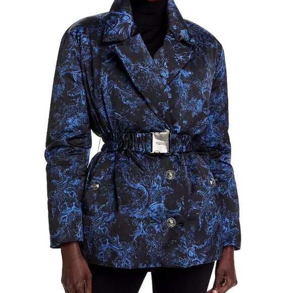 L’Agence Willene Puffer Coat – Designer Belted Winter Jacket NWT Size XS - Picture 2 of 7